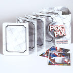 Pocket Trading Card Binder : Football Team : Navy & White