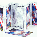 Pocket Trading Card Binder : Football Team : Navy & White