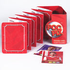Pocket Trading Card Binder : Football Team : Red White