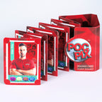 Pocket Trading Card Binder Display : Football Team : Red