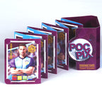 Pocket Trading Card Binder Display : Football : Claret Blue