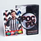 Pocket Trading Card Binder : Football : Black White