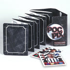 Pocket Trading Card Binder : Football : Black White