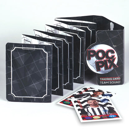 Pocket Trading Card Binder : Football : Black White
