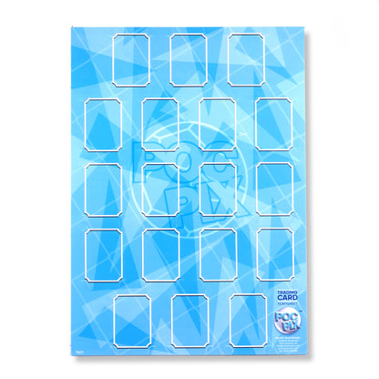 Trading Card Poster : Team Sheet : Teams or All-Stars : Sky Blue
