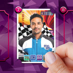 Trading Card : Team Sheet : Grid Sheet - Driver Standings - Motorsport