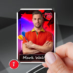 Trading Card Poster: Darts Sheet - Player Rankings