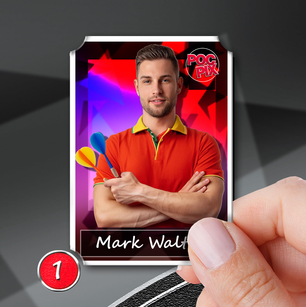 Trading Card : Darts Sheet : Player Rankings :  TSC16