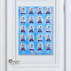 Football Sticker Poster : Binder Wall Sheet - Teams or All-Stars - Sky Blue