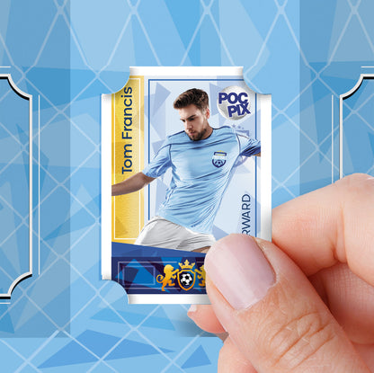 Sticker Poster : Team Sheet : Teams or All-Stars : Sky Blue