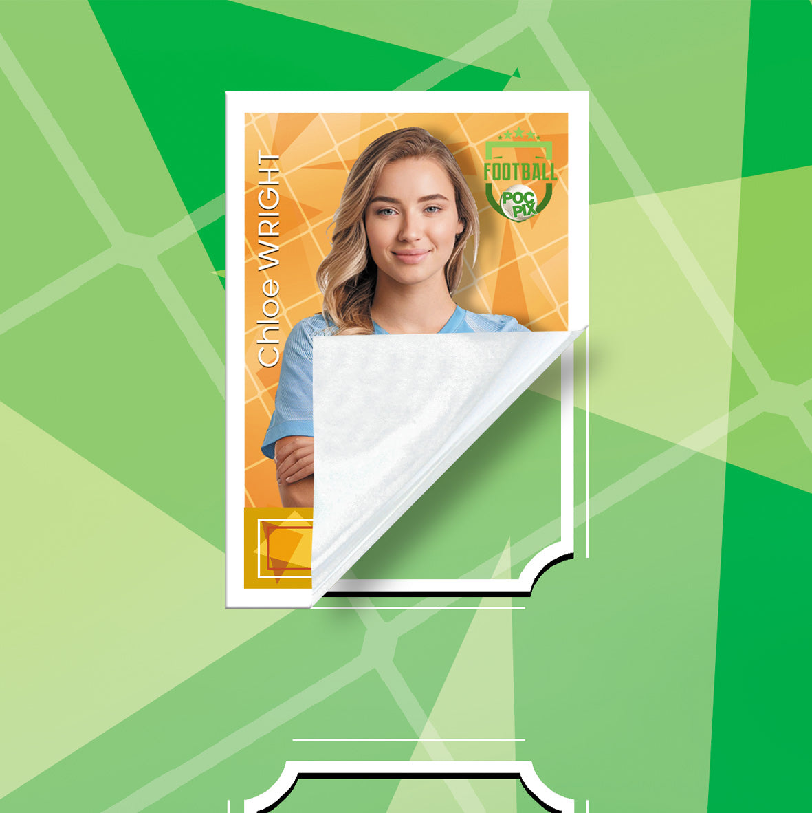 Sticker Poster : Team Sheet : Teams or All-Stars : Green