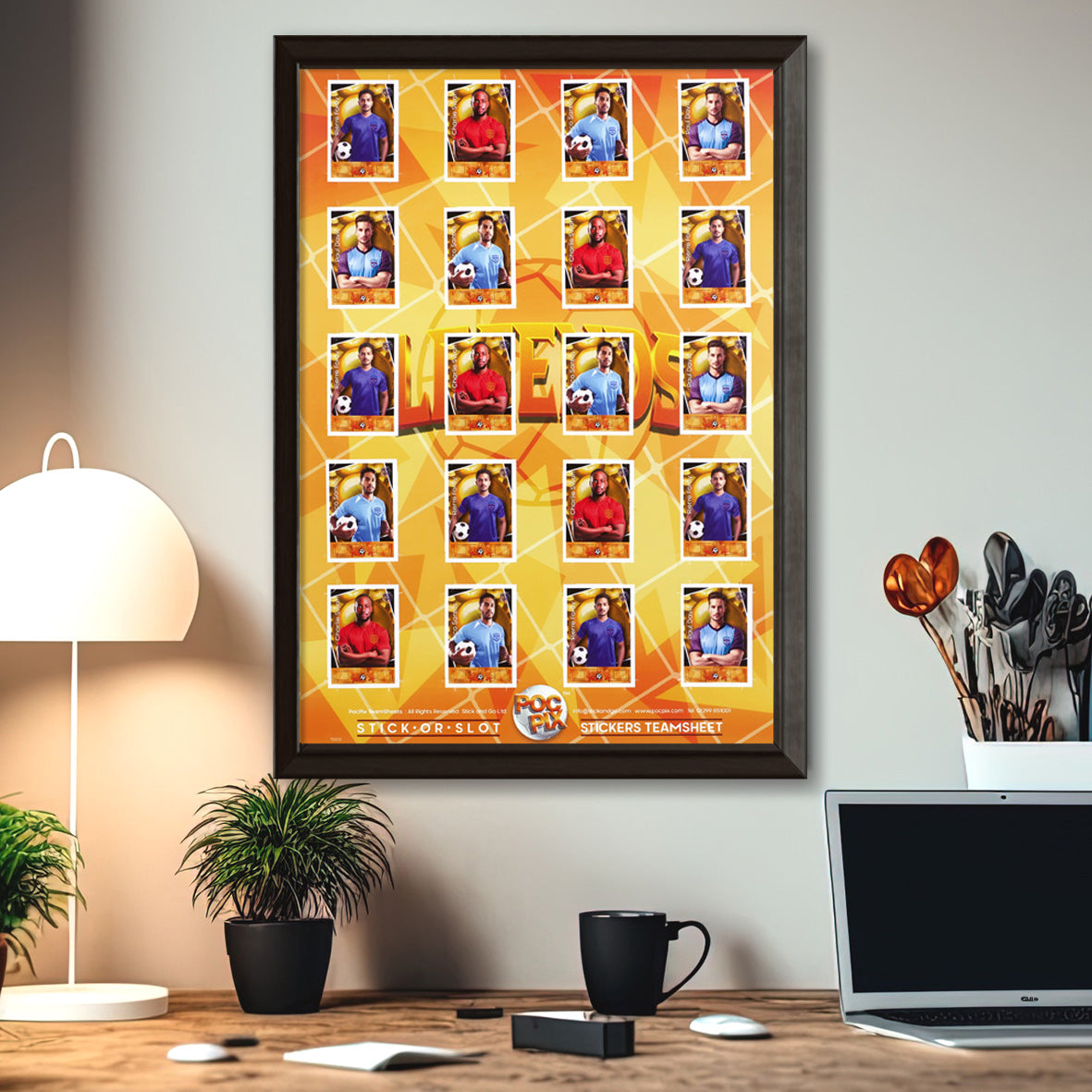 Sticker Poster : Team Sheet : Teams or All-Stars : Legends