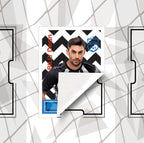 Football Sticker Poster : Team Sheet - Teams or All-Stars -  Black & White