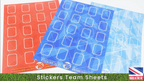 Team Sheet Stickers Video