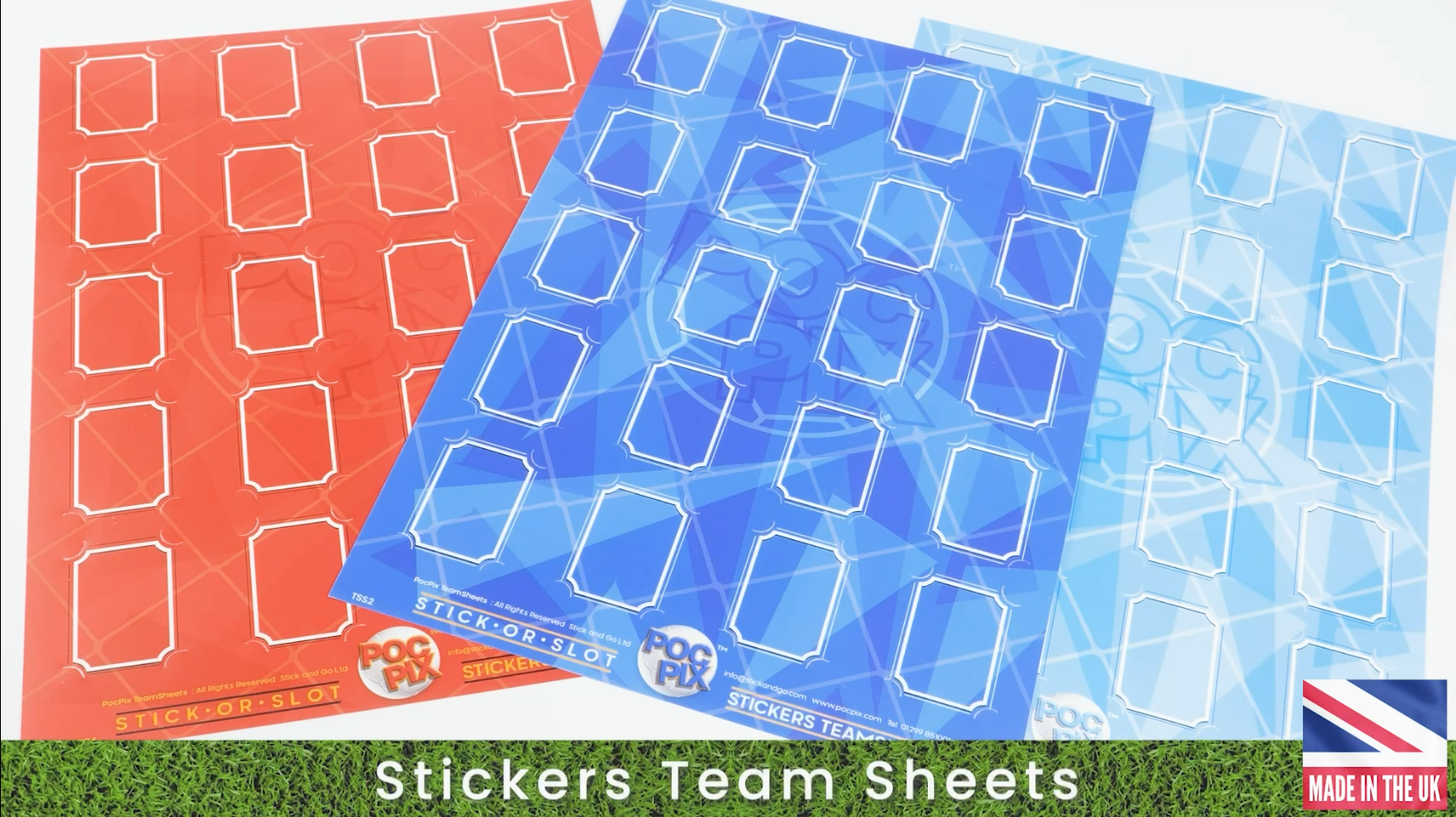 Team Sheet Stickers Video