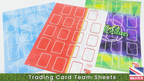 Team Sheet Card Video
